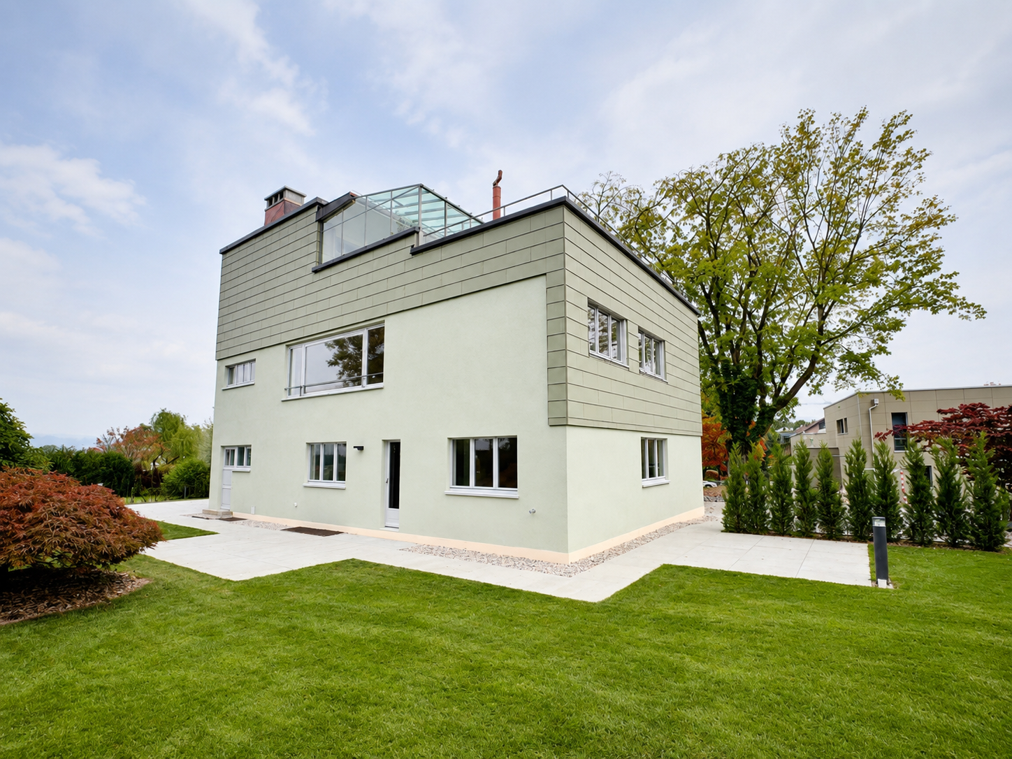 Bien d’exception à Bercher – Duplex de prestige inspiré de Le Corbusier